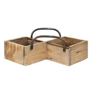 Clayre &amp; Eef   | Houten kistje Bruin 38x22x9 cm | 6H2196