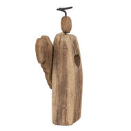 Clayre &amp; Eef   | Kerstdecoratie Engel Bruin 13x5x22 cm | 6H2342