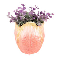 Clayre &amp; Eef   | Bloempot hangend Binnen Oranje 12x8x15 cm | 6PR3623