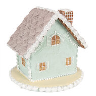 Clayre &amp; Eef   | Decoratie huis Blauw 13x13x12 cm | 6PR3977