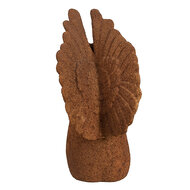 Clayre &amp; Eef   | Decoratie engel Bruin 11x7x15 cm | 6PR4065