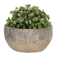 Clayre &amp; Eef   | Bloempot Binnen Bruin &oslash; 23x11 cm | 6TE0334L