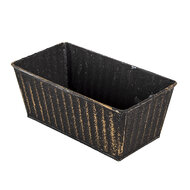 Clayre &amp; Eef   | Bloempotten Binnen Set van 3 Zwart 26x17x12 / 23x14x10 / 21x11x9 cm | 6Y4626