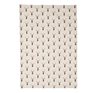 Clayre &amp; Eef   | Theedoek Beige, Rood 50x70 cm | COL42