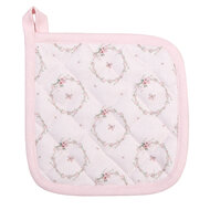 Clayre &amp; Eef   | Kind Pannenlap Roze 16x16 cm | FEB45K