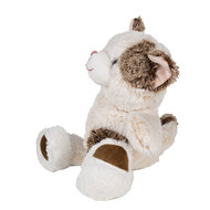 Clayre &amp; Eef   | Decoratie Knuffel Kat Beige Bruin 17x13x30 cm | TW0588