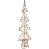 Dekoratief | Deco boom &#039;Wired&#039;, goud, LED, 21x9x68cm | A245860