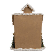 Clayre &amp; Eef   | Decoratie Huis met LED Bruin 15x10x18 cm | 6PR4168