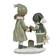 Clayre &amp; Eef   | Decoratie Kinderen Groen 10x5x13 cm | 6PR4189