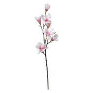 Clayre &amp; Eef   | Decoratie tak met bloemen Wit Roze 25x10x97 cm | 5PL0098