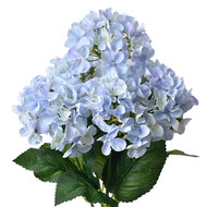 Clayre &amp; Eef   | Kunstbloem Hortensia Paars Groen 15x15x45 cm | 6PL0305