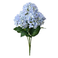 Clayre &amp; Eef   | Kunstbloem Hortensia Paars Groen 15x15x45 cm | 6PL0305