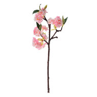 Clayre &amp; Eef   | Decoratie tak met bloemen Roze Wit 16x8x38 cm | 6PL0316