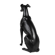 Clayre &amp; Eef   | Decoratie Beeld Hond Zwart 20x10x30 cm | 6PR5069