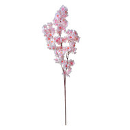 Clayre &amp; Eef   | Decoratie tak met bloemen Roze Wit 20x10x106 cm | 5PL0072