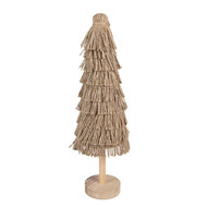 Clayre &amp; Eef   | Kerstdecoratie Kerstboom Bruin &oslash; 14x42 cm | 65869