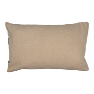 Clayre &amp; Eef   | Kussenhoes Beige Wit 30x50 cm | KT036.052