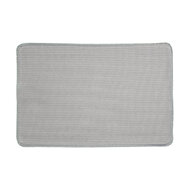 Clayre &amp; Eef   | Badmat Blauw 78x48x1 cm | BM0008BL