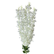 Clayre &amp; Eef   | Decoratie tak met bloemen Wit 6x6x80 cm | 6PL0319BE