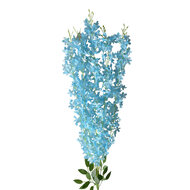 Clayre &amp; Eef   | Decoratie tak met bloemen Blauw 6x6x80 cm | 6PL0319BL