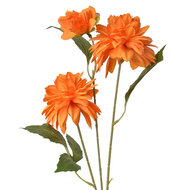 Clayre &amp; Eef   | Kunstbloem Oranje Groen 17x10x70 cm | 5PL0130O