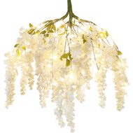 Dekoratief | Hangdeco &#039;Cassia Fistula&#039;, papier/pvc/metaal, LED, 90cm | A250164