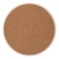 Clayre &amp; Eef   | Pannenonderzetter Beige Roze &oslash; 16x1 cm | 6CE2054