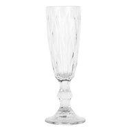 Clayre &amp; Eef   | Champagneglas Transparant &oslash; 7x20 cm / 175 ml | 6GL5048