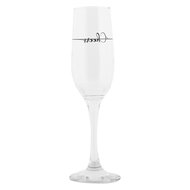 Clayre &amp; Eef   | Champagneglas Transparant 200 ml | 6GL5197