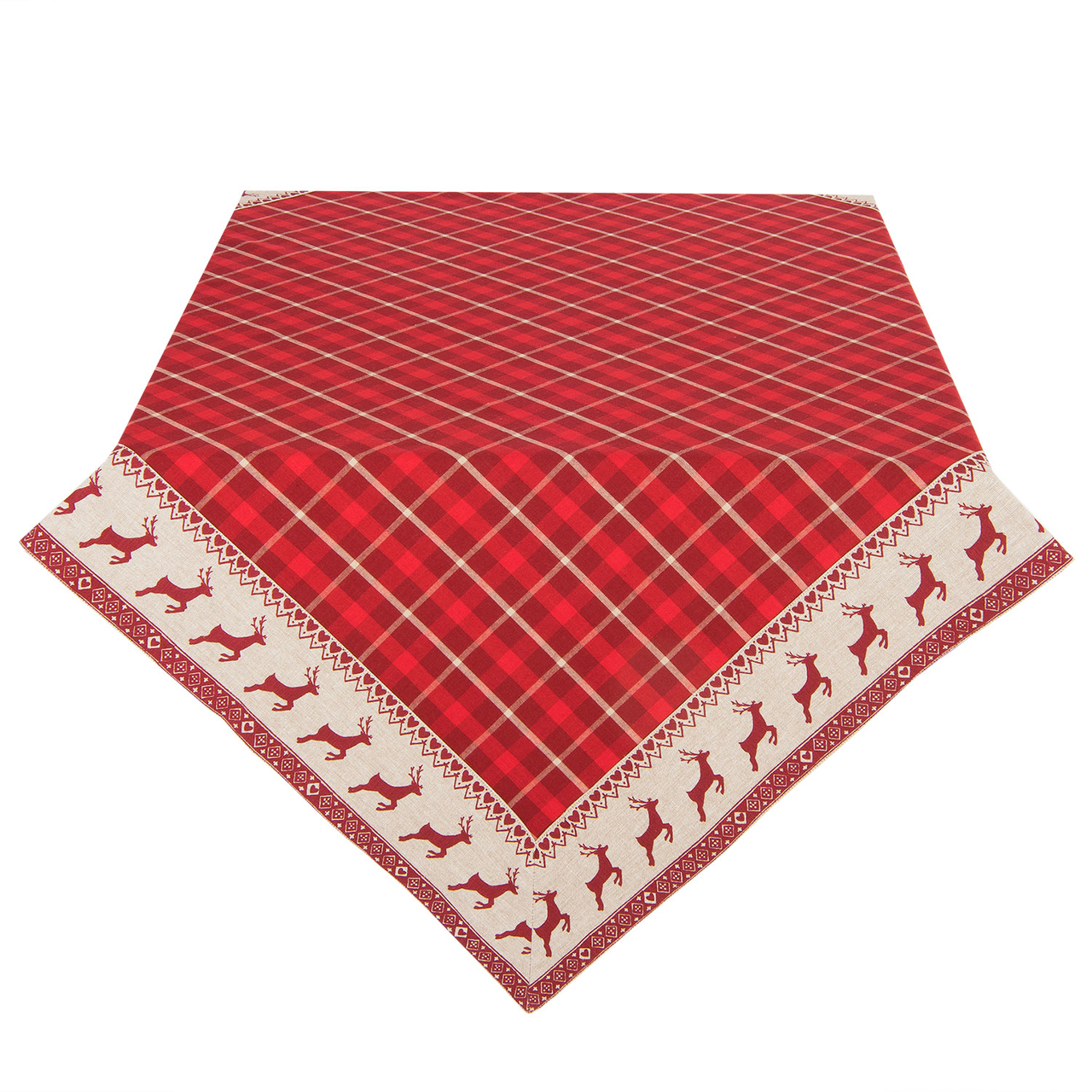 Tafelkleed 150*250 cm Rood | NOC05 | Clayre & Eef