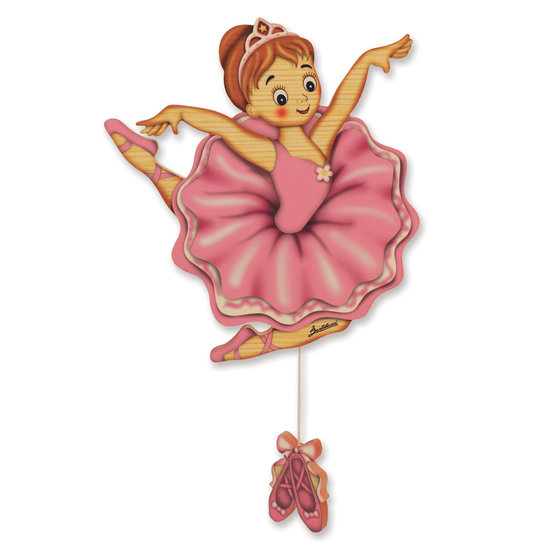 Houten muziekdoos Ballerina met trekkoord | Bartolucci