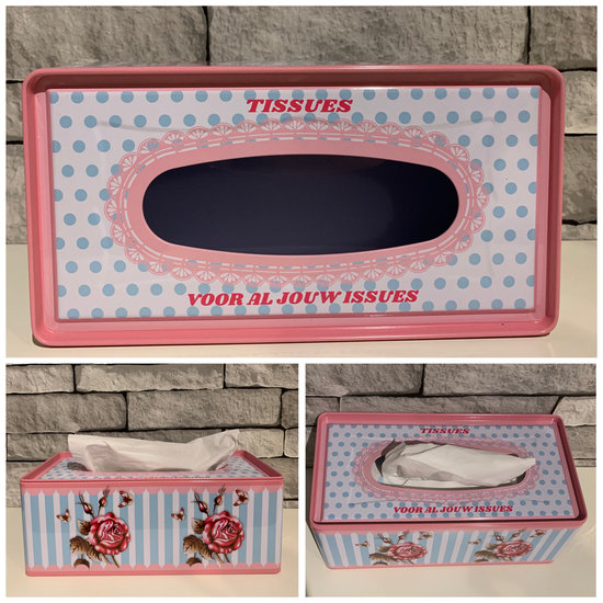 Tissue box -Tissues voor al jouw issues | Persoonlijk kado