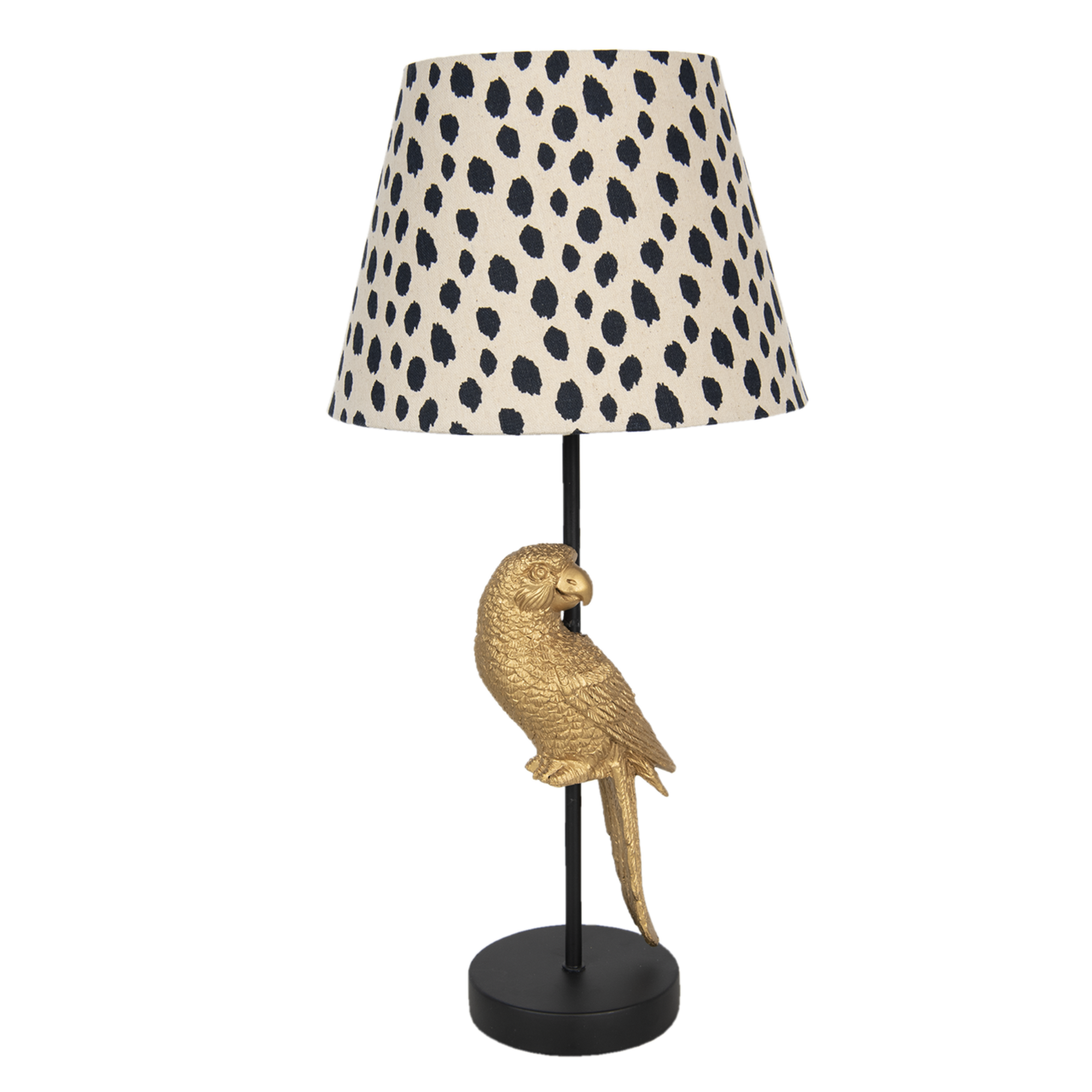 Clayre & Eef   | Tafellamp Lamp Meerkleurig ø 25x51 cm E27/max 1x60W | 6LMC0032