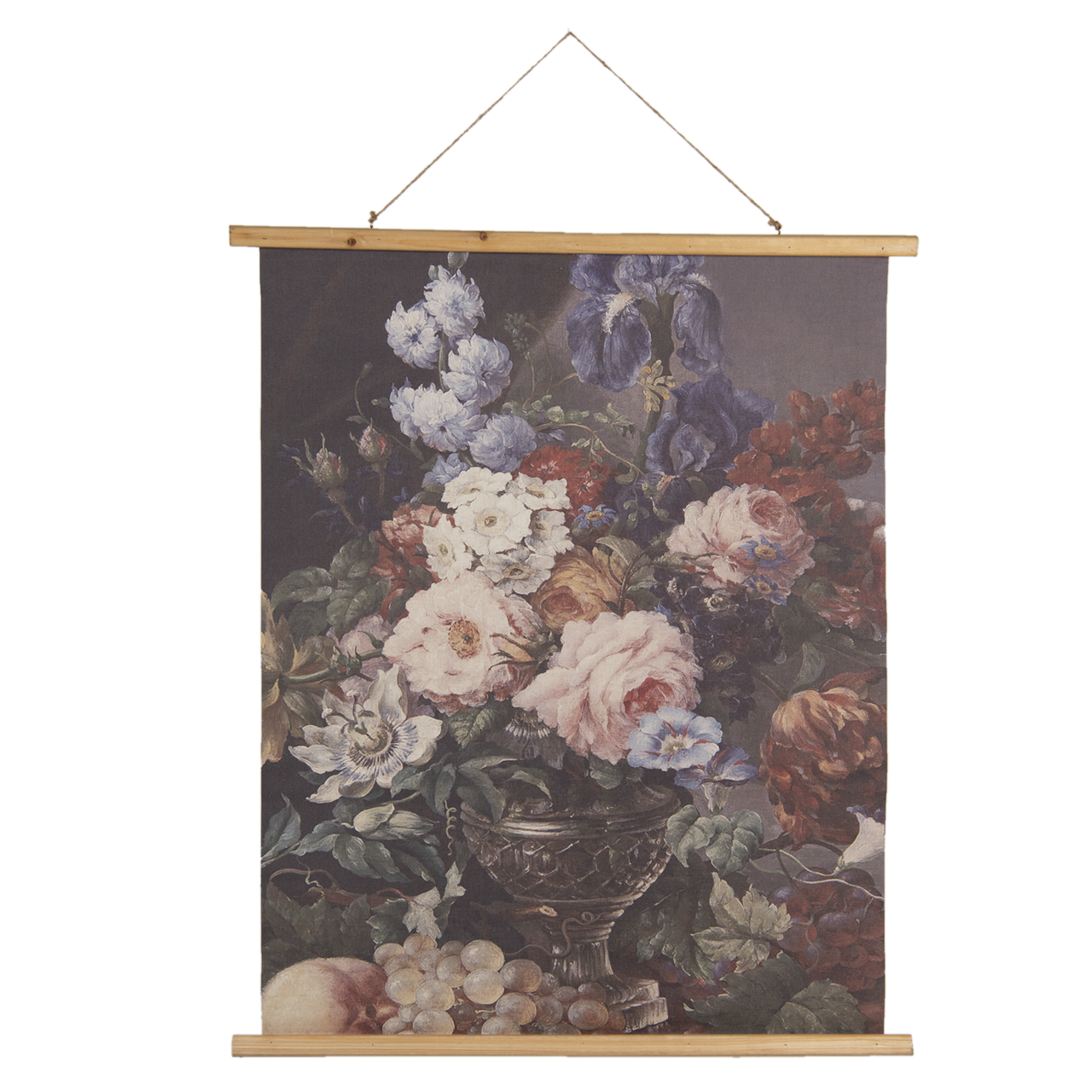 Clayre & Eef   | Wandkleed Blauw Roze 80x2x100 cm | 5WK0039