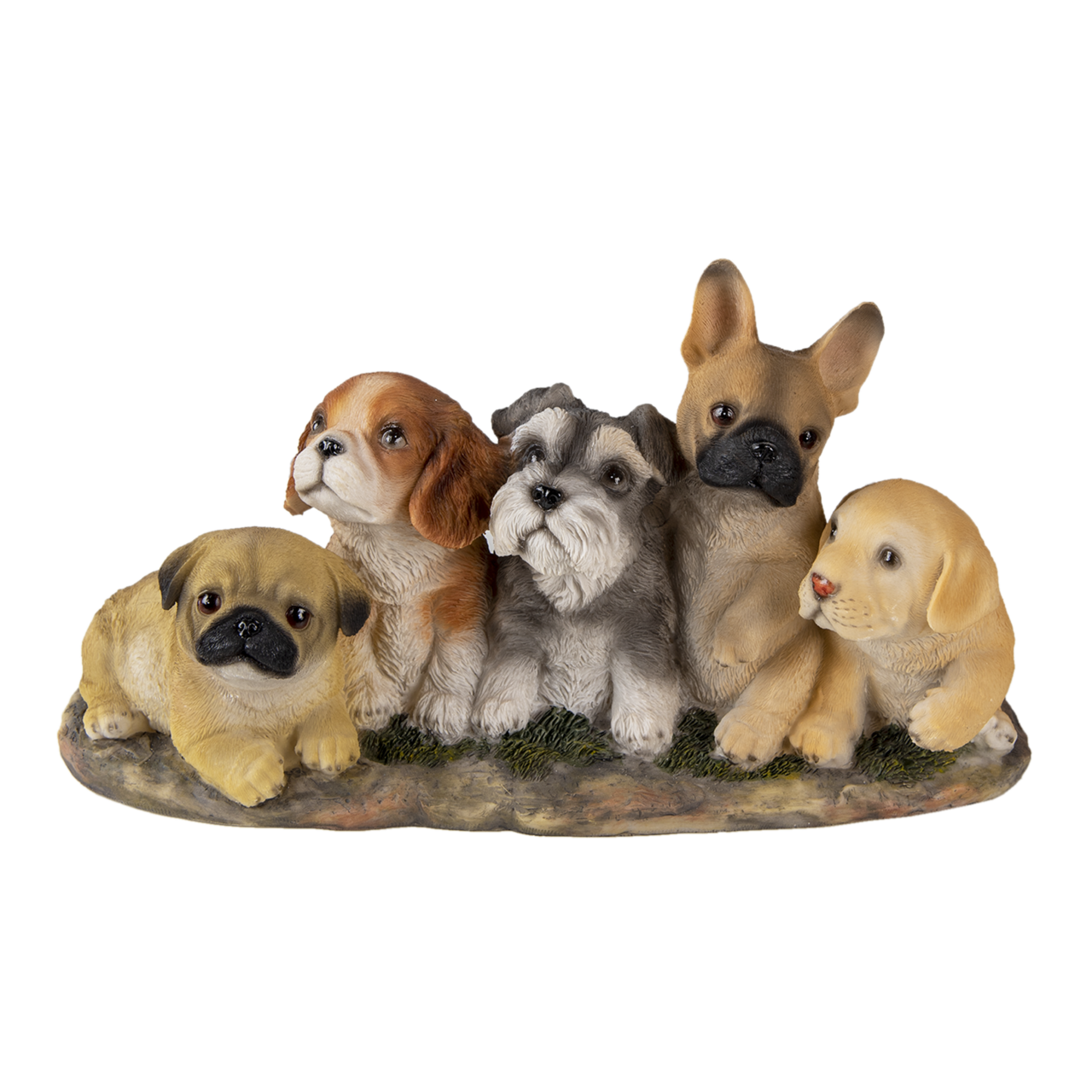 Clayre & Eef   | Decoratie Beeld Honden 33x12x17 cm | 6PR3341