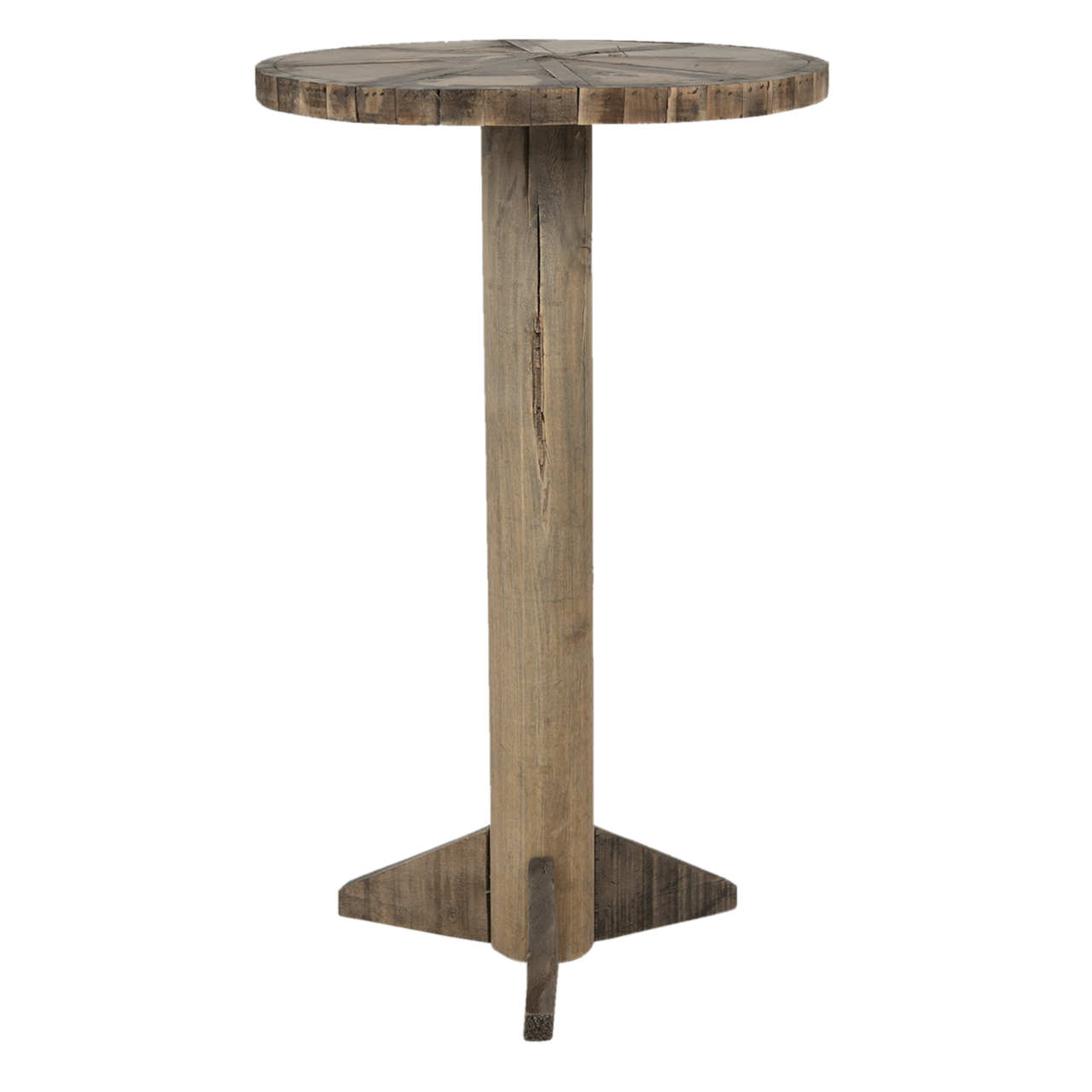 Clayre & Eef   | Bijzettafel Bruin ø 38x62 cm | 5H0550