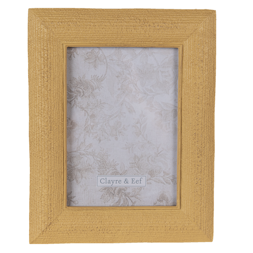 Clayre & Eef   | Fotolijst Goudkleurig 20x2x25 cm / 13x18 cm | 2F0918