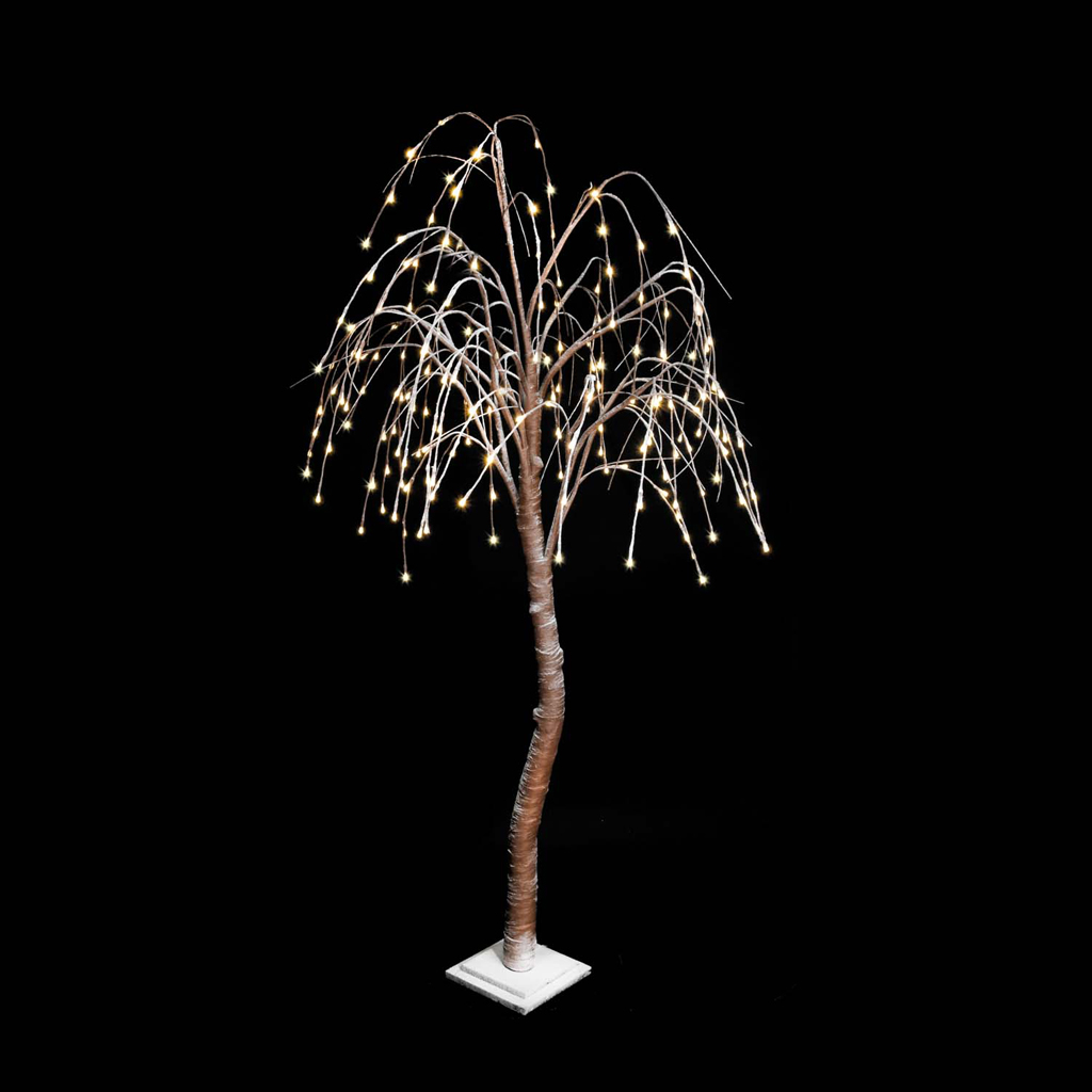 Dekoratief | Decoratieboom 'Firework' bruin, 252 LED, 220cm | A205795