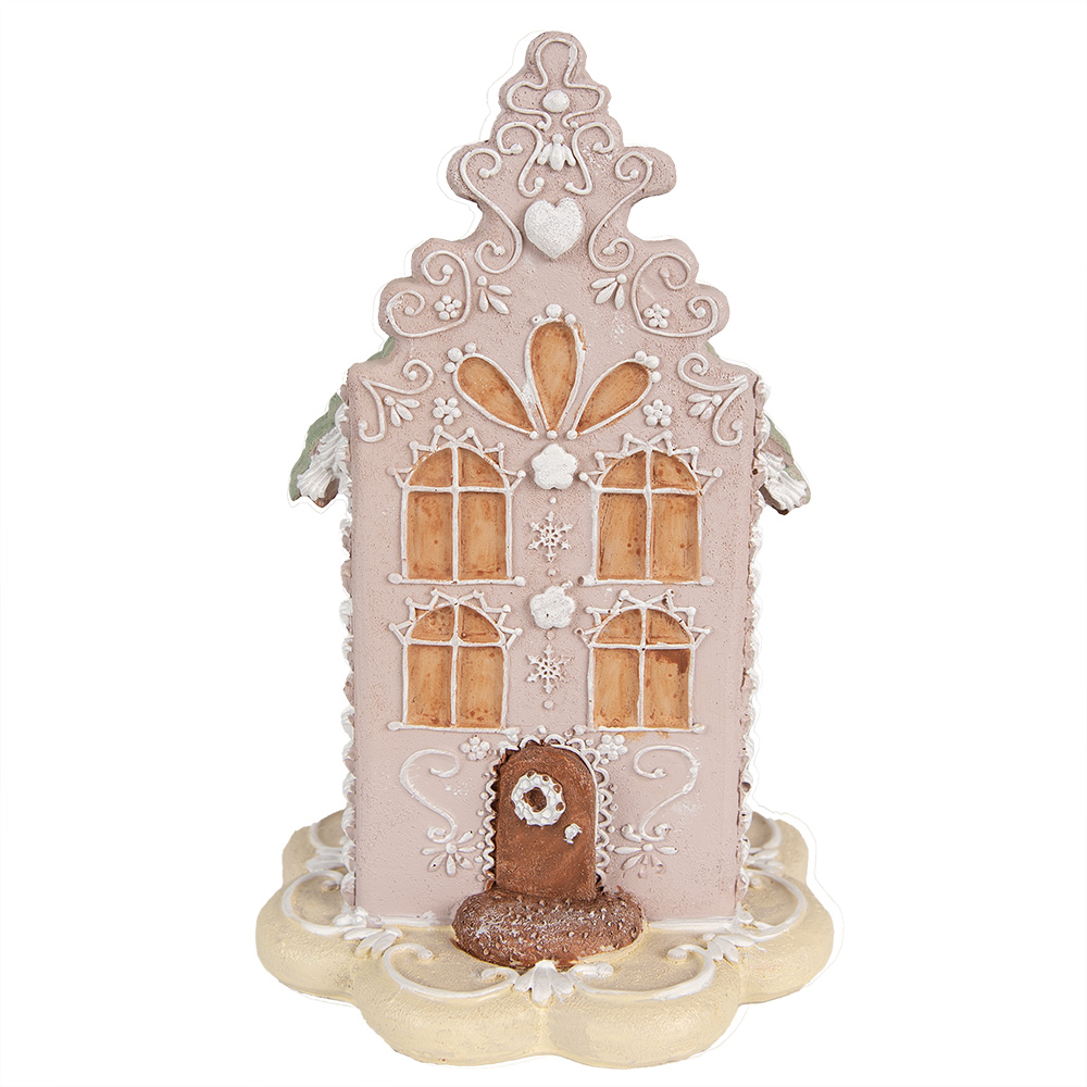 Clayre & Eef   | Decoratie huis Roze 13x13x20 cm | 6PR3976