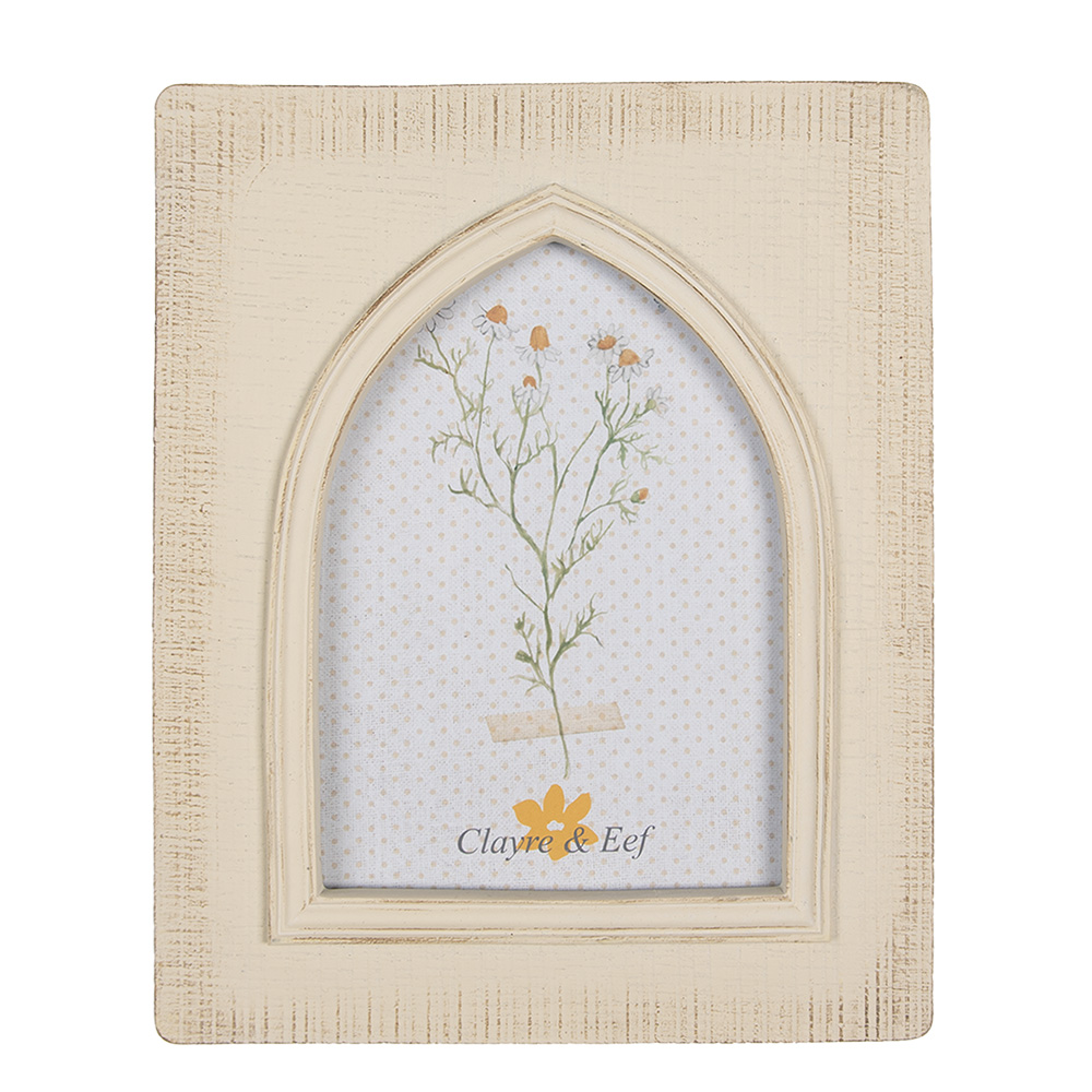 Clayre & Eef   | Fotolijst Beige 20x2x25 cm / 13x18 cm | 2F1078