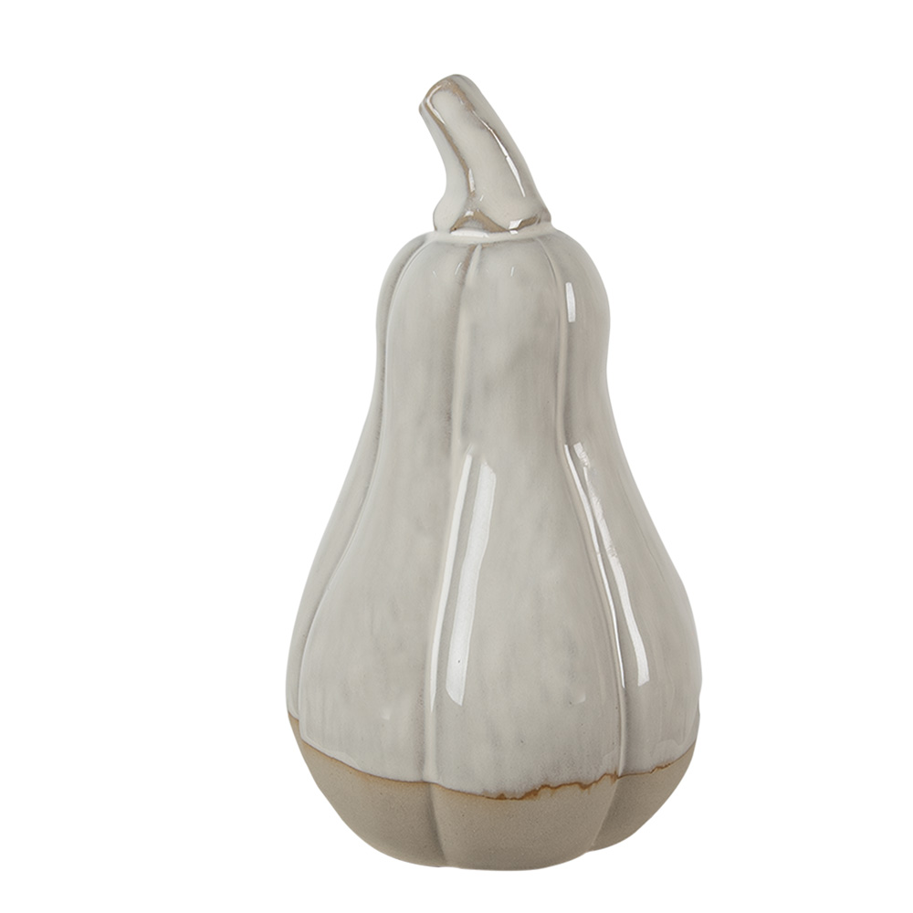 Clayre & Eef   | Decoratie Pompoen Beige ø 5x9 cm | 6CE1594XS