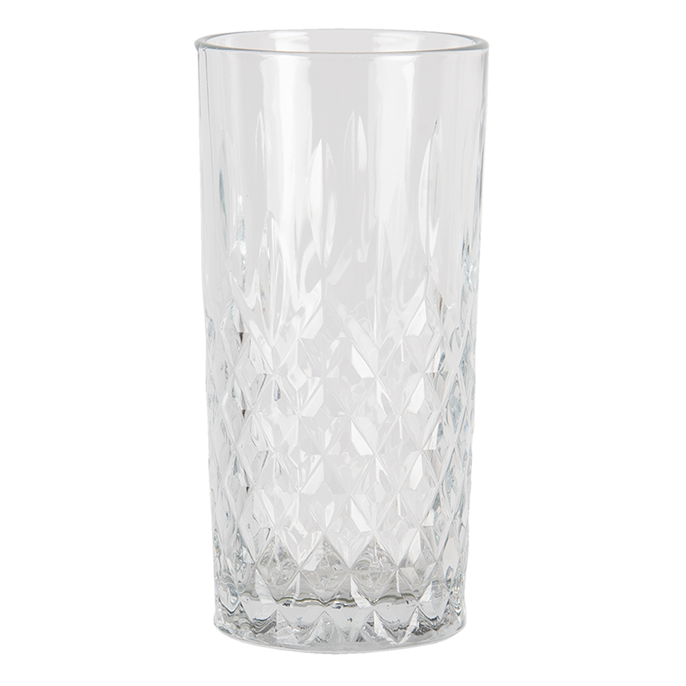 Clayre & Eef   | Waterglas Transparant ø 7x14 cm / 300 ml | 6GL3406