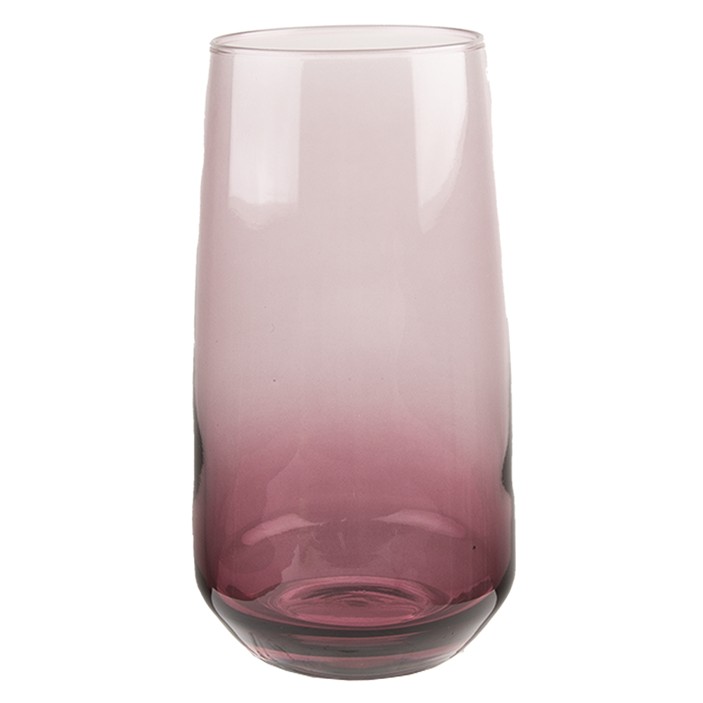 Clayre & Eef   | Waterglas Paars 430 ml | 6GL4311P