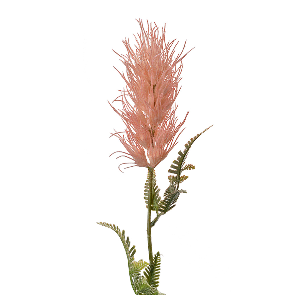 Clayre & Eef   | Decoratie Tak Roze Groen 5x5x60 cm | 6PL0258