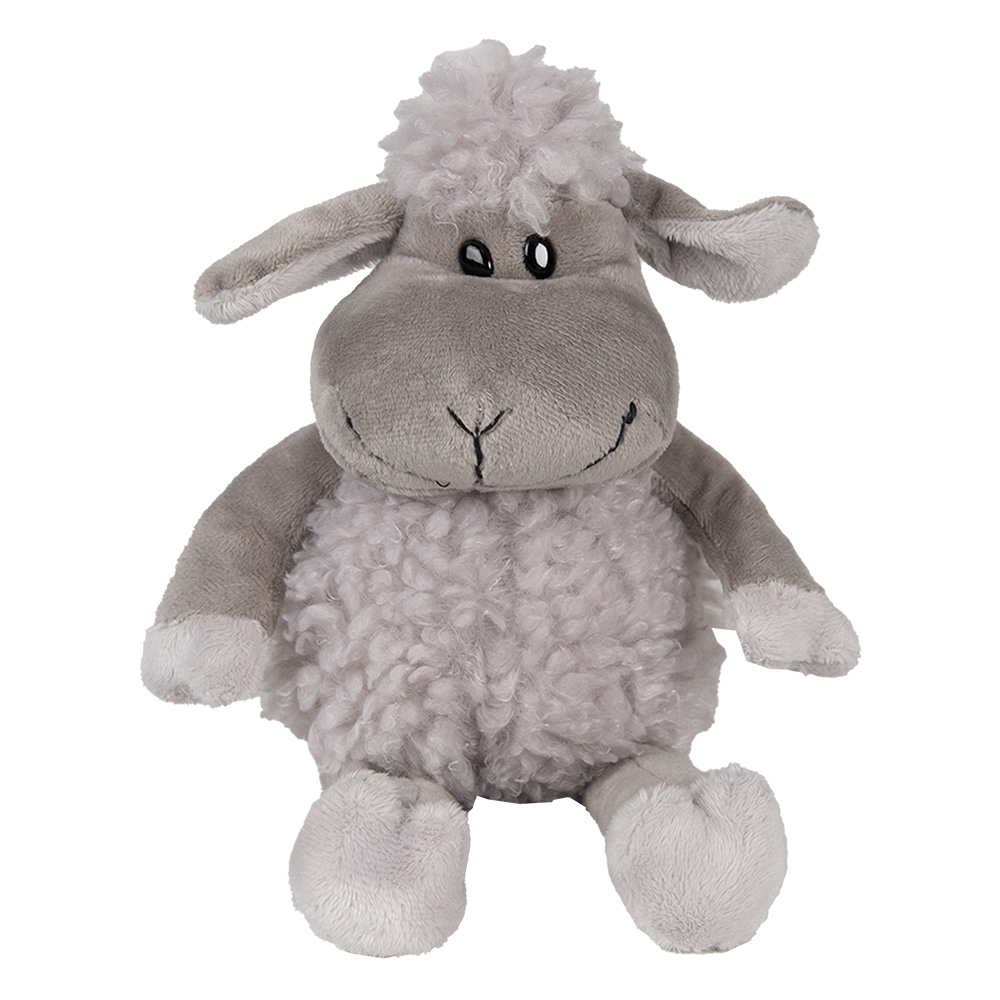 Clayre & Eef   | Knuffel Schaap Grijs 10x15x19 cm | TW0595CH