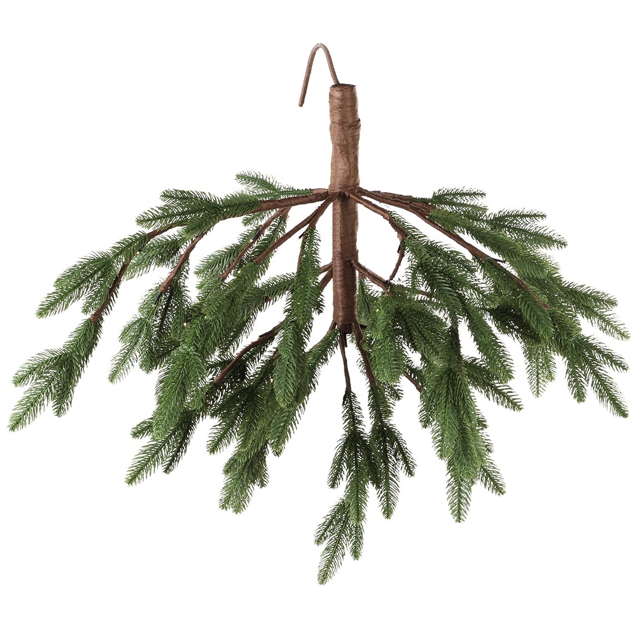 Dekoratief | Hangdeco boom 'Winter Pine Branch', 52 LED, 100cm | A245007