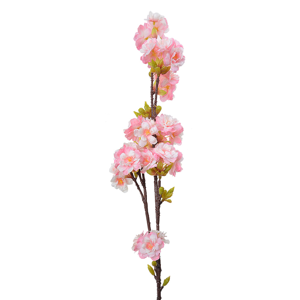 Clayre & Eef   | Decoratie tak met bloemen Roze 10x8x92 cm | 5PL0094