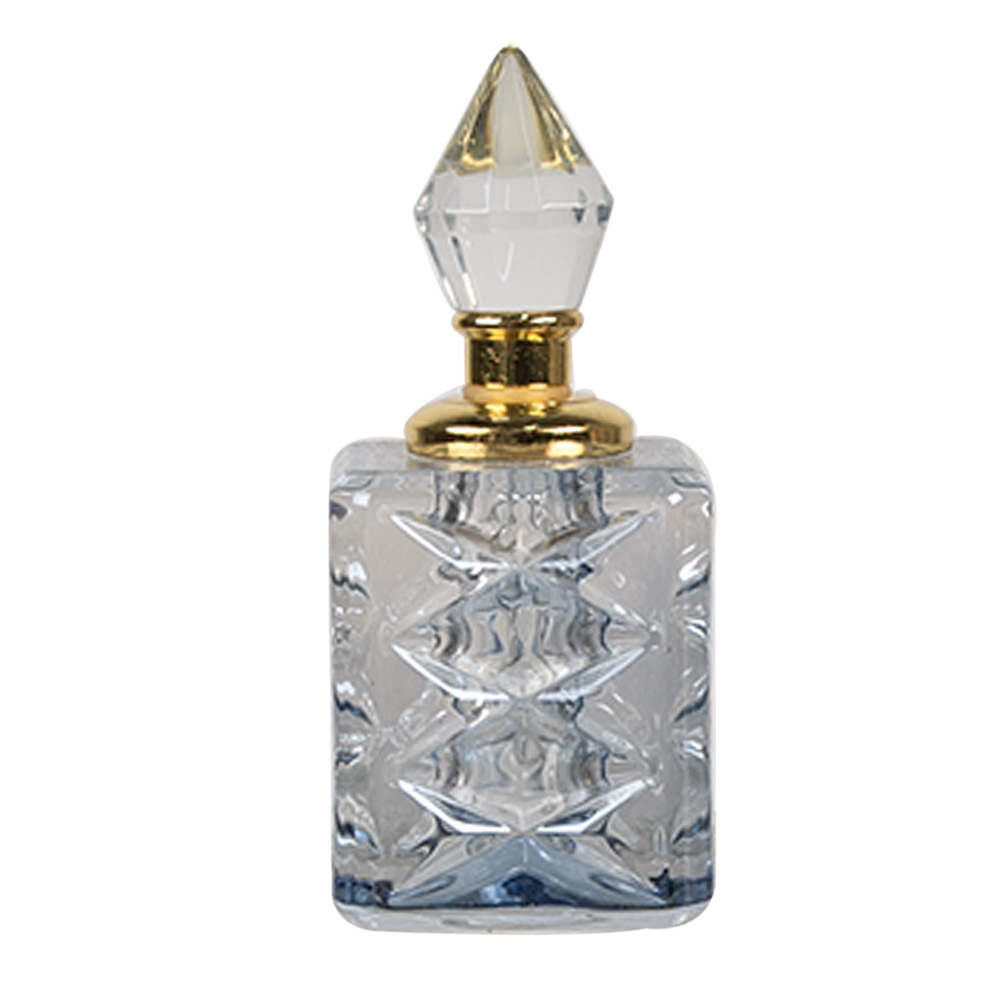 Clayre & Eef   | Parfum Flesje Transparant 3x3x8 cm | 6GL5020