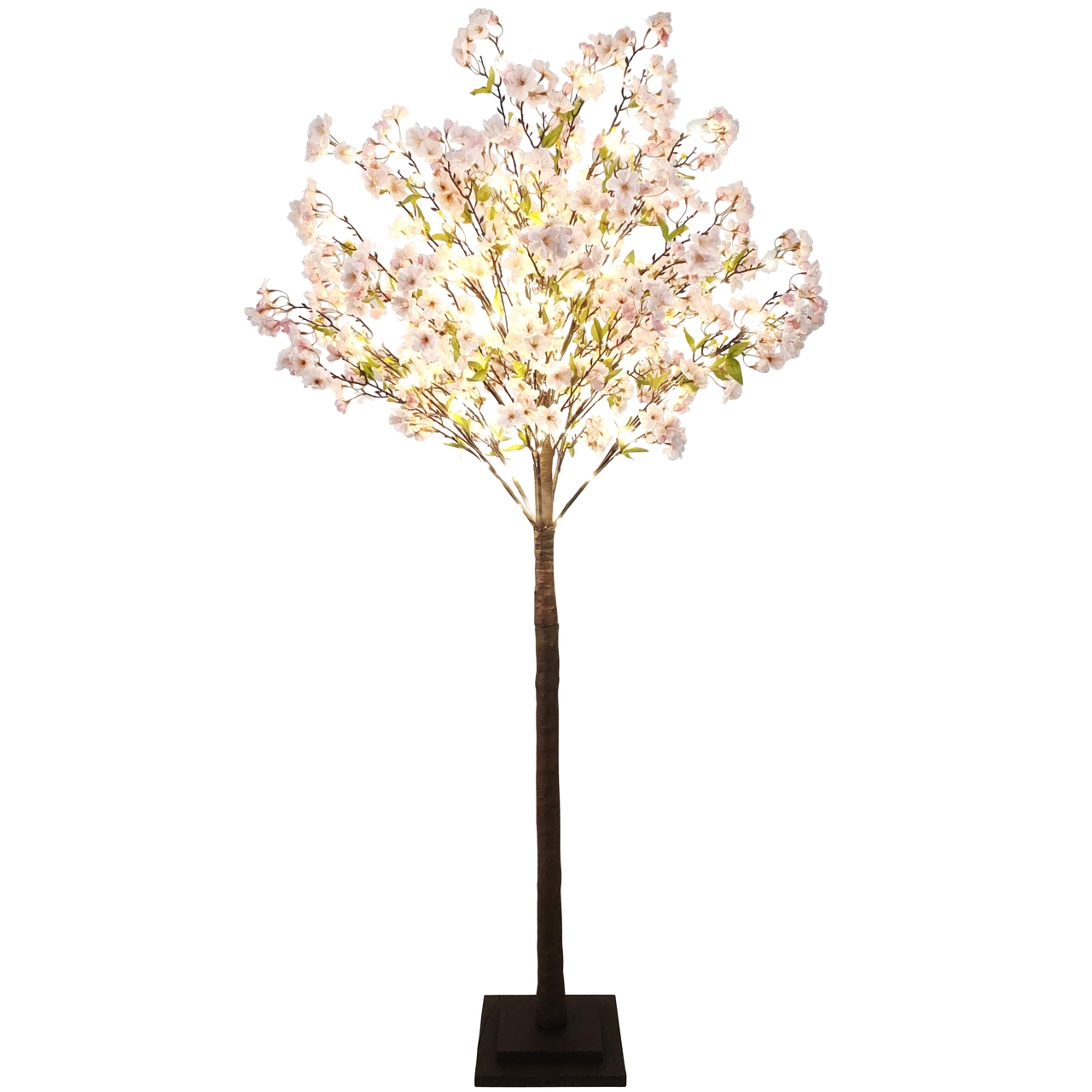 Dekoratief | Decoratieboom 'Cherry Blossom', papier/pvc/metaal, LED, 170cm | A250165