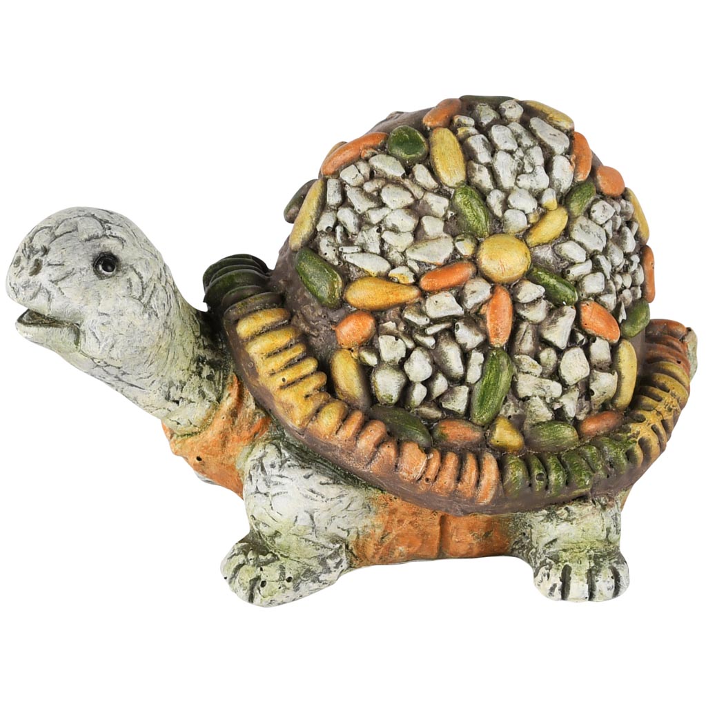 Dekoratief | Schildpad 'Austin', resina, 15x10x9cm | A250721